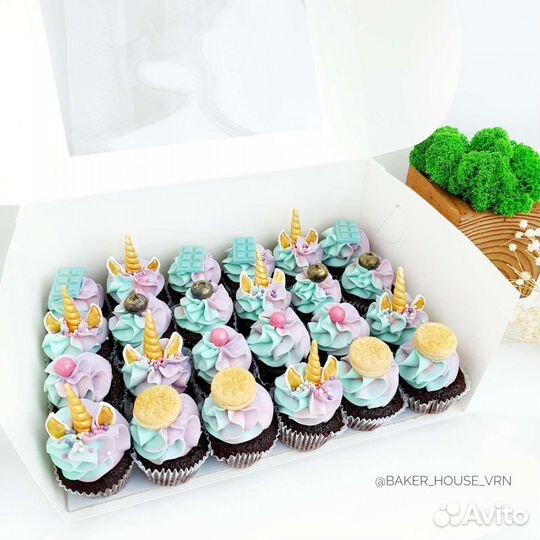 Мини капкейки