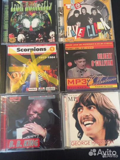 Музыкальные компакт-диски MP-3