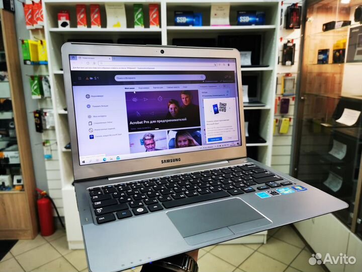 Мощный ультрабук Samsung core i5 + SSD