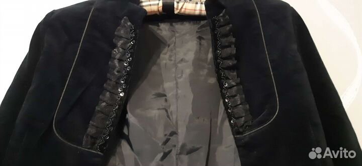 Школьный пиджак для девочки р.122см