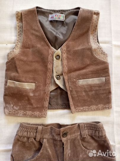 Костюм замшевый для мальчика