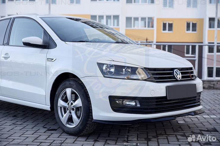 Реснички накладки на фары фольксваген поло