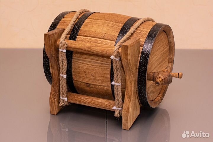 Бочонок дубовый 5 литров