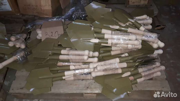 Лопата Саперная Десантная Ратник 515х150х40 мм