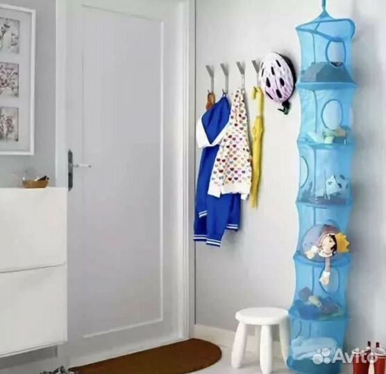 Корзина для игрушек подвесная сетка икеа