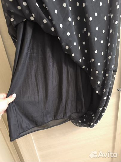 Шифоновое платье 48-52