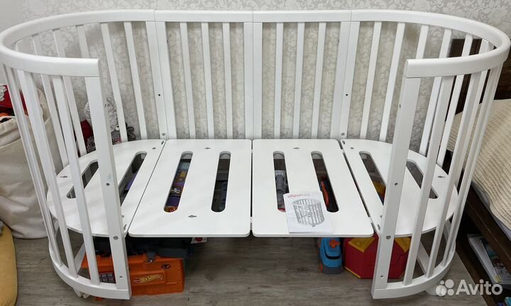 Кроватка-трансформер Ellipse bed 7 в 1