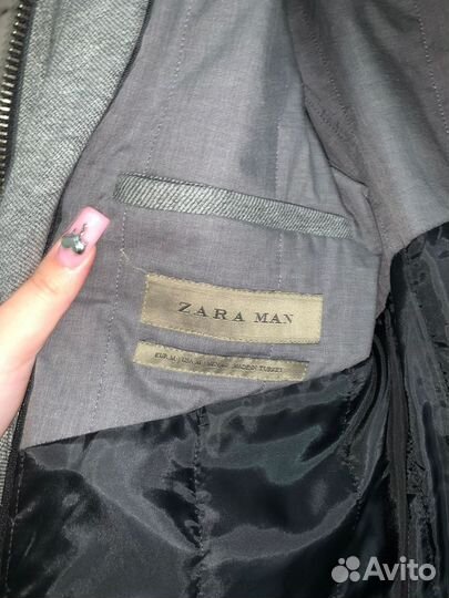 Мужское пальто zara