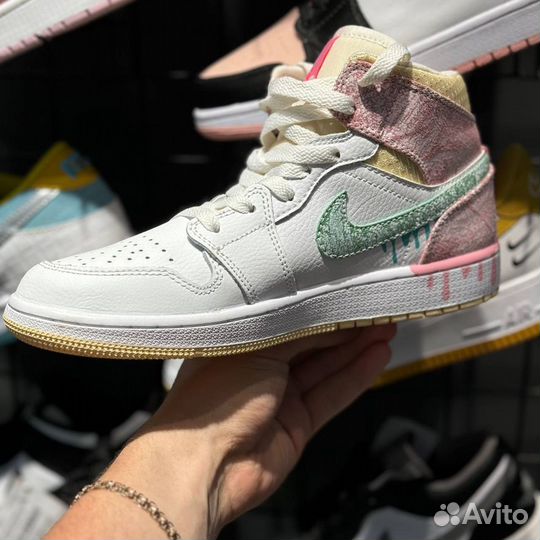 Кроссовки Nike air Jordan 1 (Арт.86214)