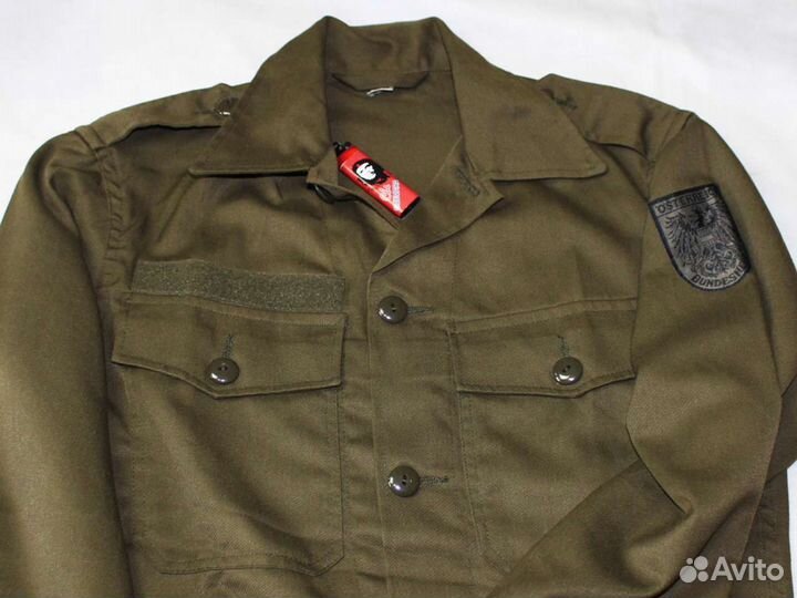 Китель с нашивкой Австрийская армия 1980г Оригинал