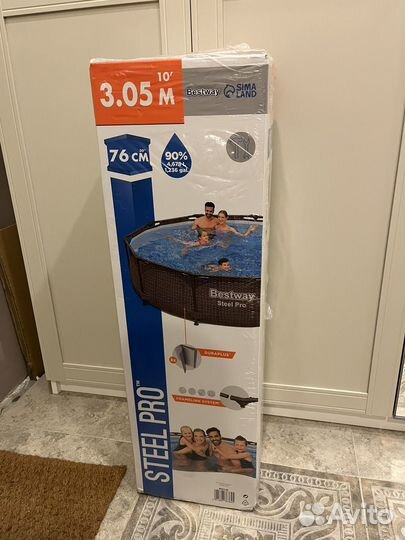 Каркасный бассейн 305х76 Ротанг