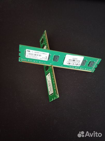 Оперативная память ddr3 Fox line 2gb
