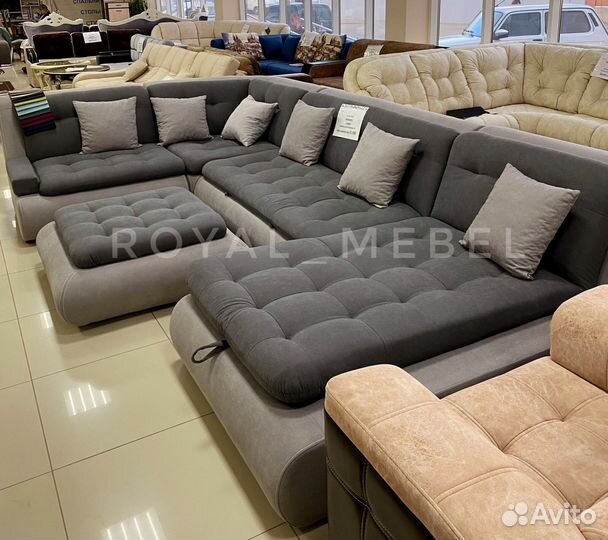 Большой диван / диван кровать трансформер