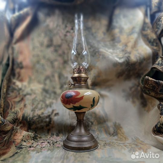 Лампа керосиновая винтажная Бельгия