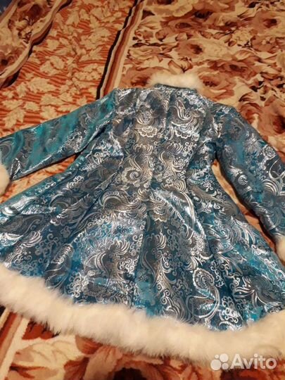 Костюм снегурочки детский