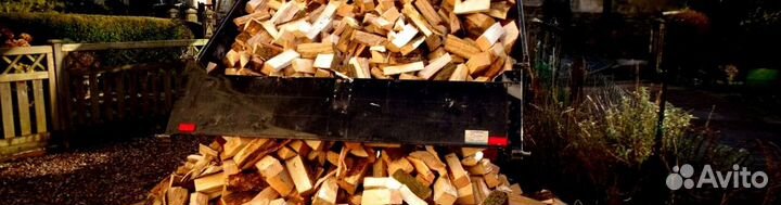 Дрова крупнонаколотые