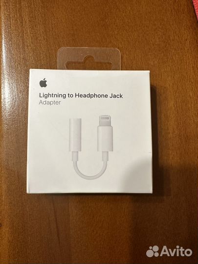 Переходник для наушников Lightning to jack 3,5