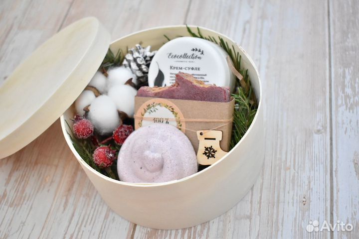 Коробка подарочная круглая