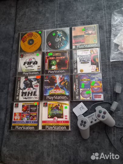 Джостик ps1,карта памяти и диски