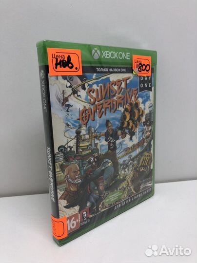 Диск Sunset Overdrive Новый для Xbox One