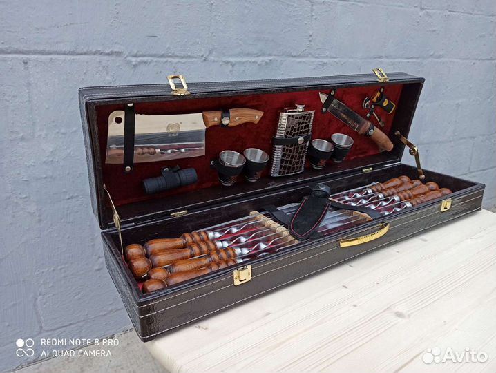 Набор шампуров подарочный N8 