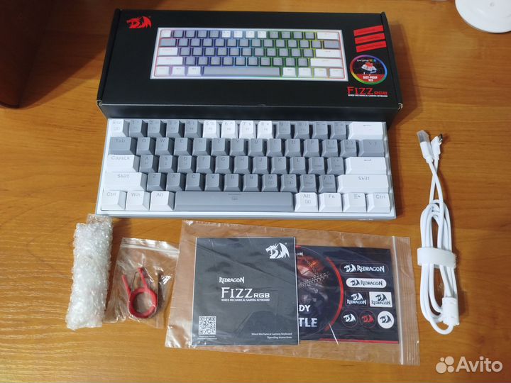 Механическая клавиатура Redragon Fizz K617 RGB