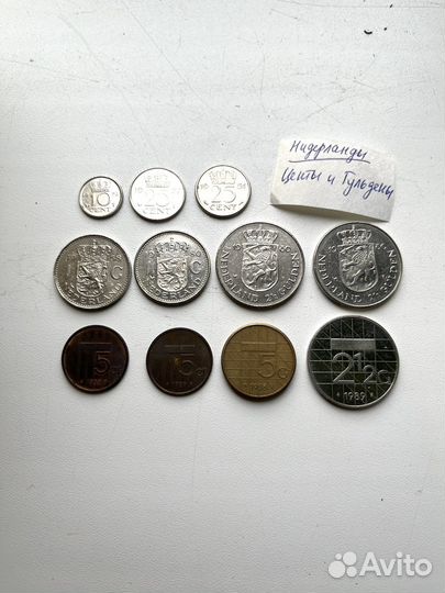 Иностранные монеты разные обмен