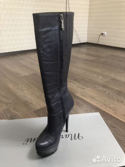 Сапоги Marko Pini 37 р-р кожа натуральная