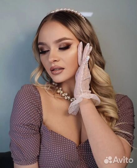 Визажист макияж локоны прически make-up