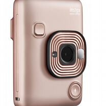 Fujifilm Instax Mini LiPlay, розовое золото 166318