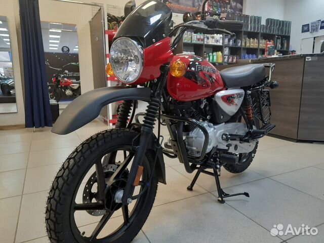 Мотоцикл Bajaj Boxer 150X Красный