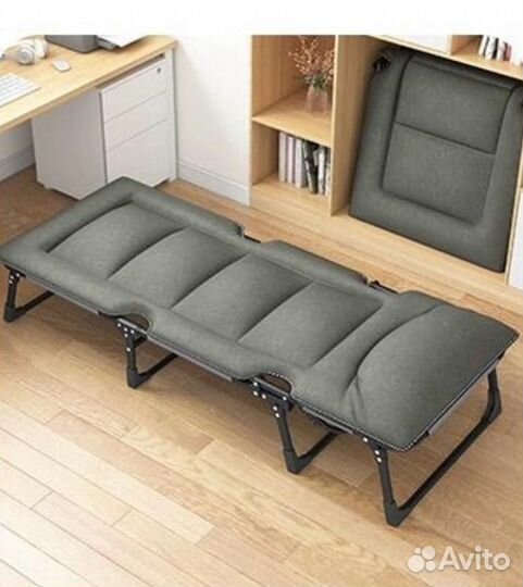 Раскладушка туристическая 195х70 см. до 120 кг