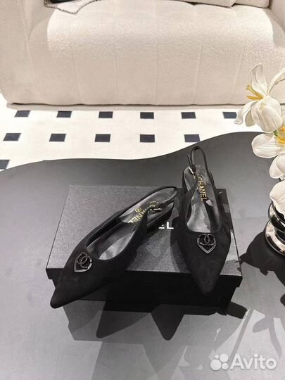 Chanel туфли-лодочки Slingback