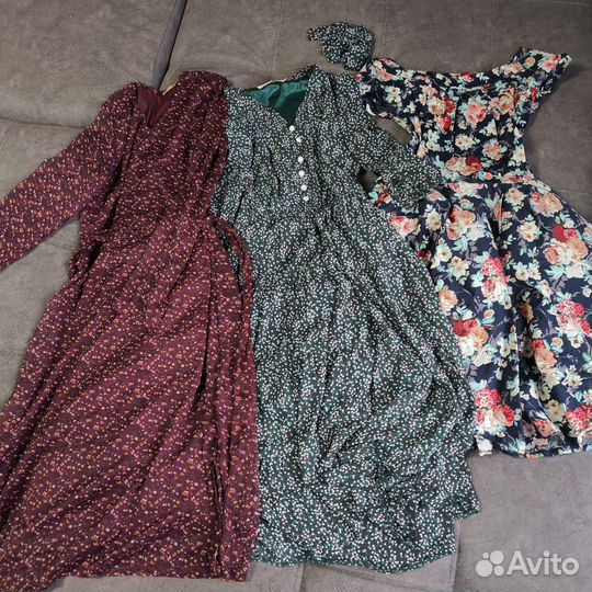 Платья пакетом 44р