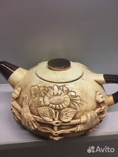 Заварочный чайник глиняный