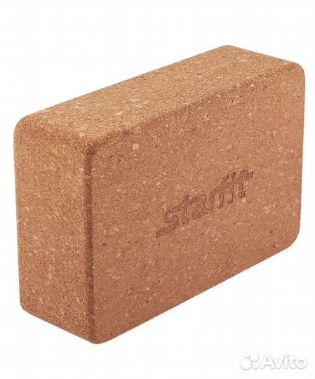 Блок для йоги FA-102, пробка starfit