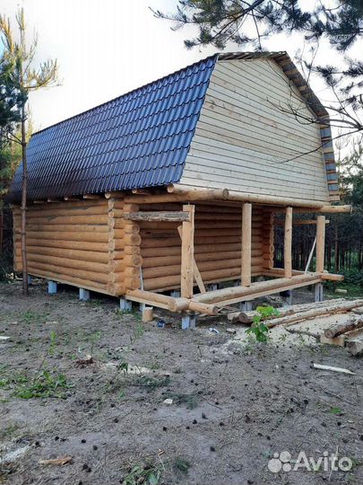 Срубы домов и бань ручной рубки 