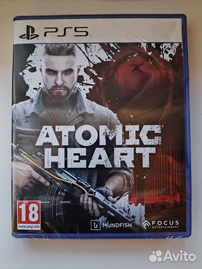 Atomic heart ps5 диск новый