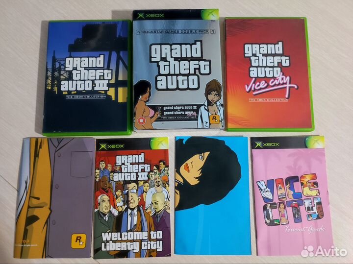 GTA double pack Xbox original Pal
