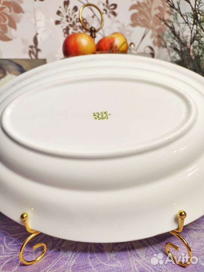 Блюдо овальное большое