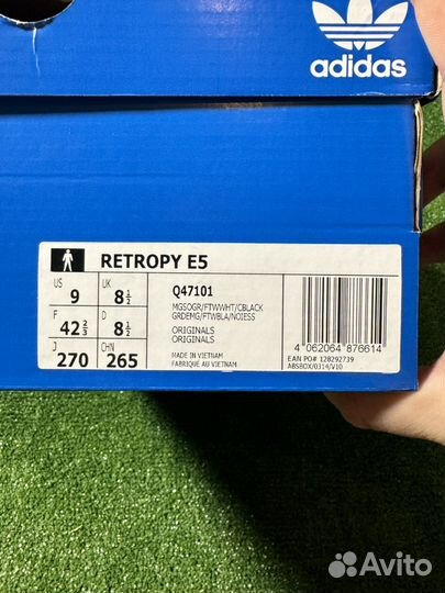 Кроссовки Adidas originals Retropy E5 оригинал