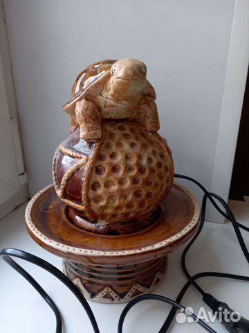 Декаративный фонтанчик с черепашкой