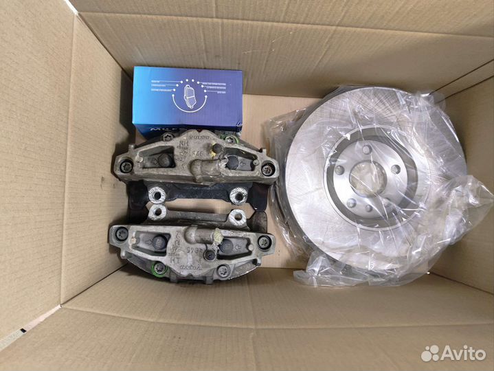 Тормоза передние 316 усиленные Volvo Ford