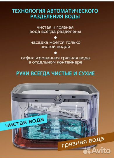 Умная швабра новая