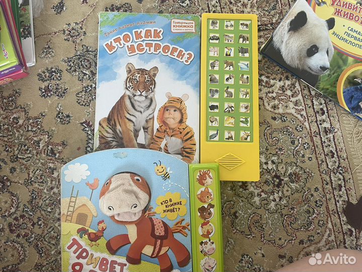 Книги детские музыкальные и обычные