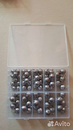 Набор разборных грузов для спининговых приманок