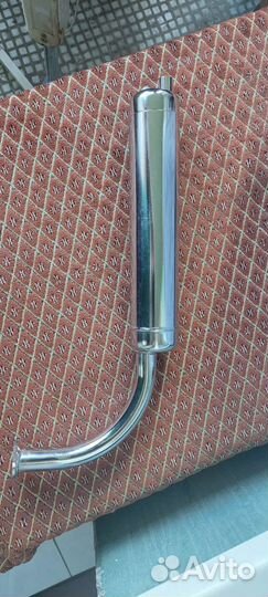 Новый мотор для вело мопеда+бак и глушитель