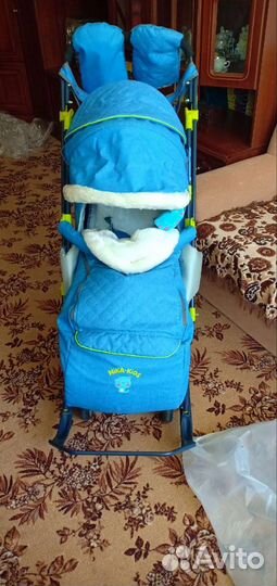 Санки коляска ника