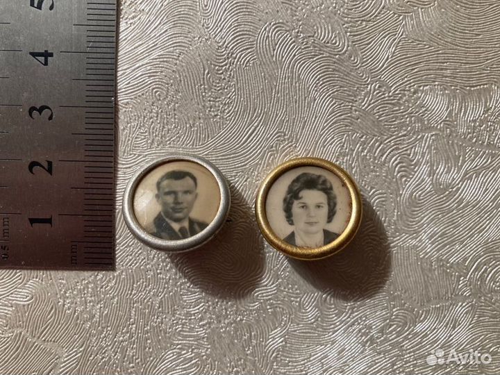 Значки - Первый отряд космонавтов. Не частые