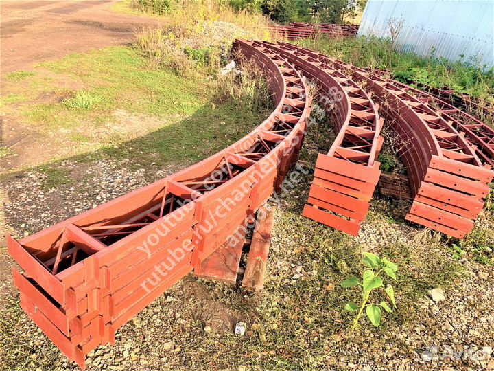 Каркас ангаpа 662 м2